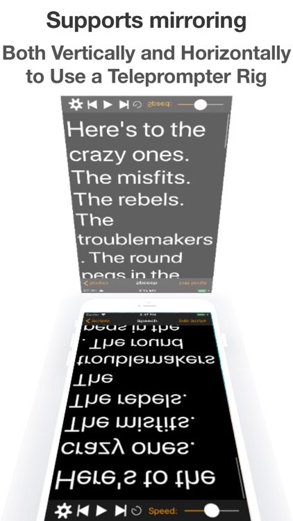 Teleprompter゜