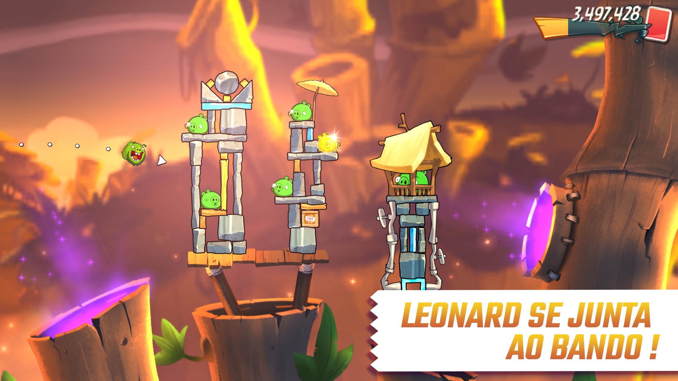 Screenshot do app Angry Birds 2