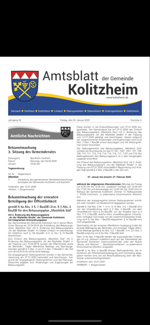 Amtsblatt Kolitzheim(圖2)-速報App