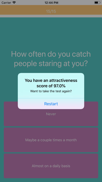 Attractiveness Test screenshot 2