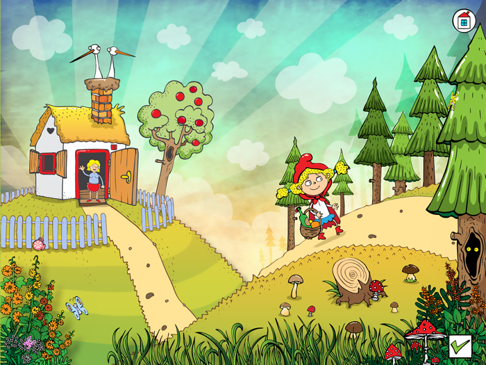 Animated Red Riding Hood