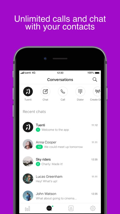 Tuenti: phone with superpowers screenshot-3