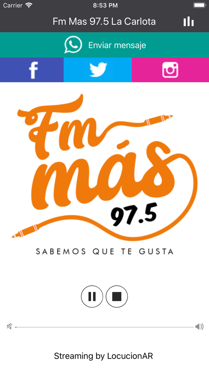 Fm Mas 97.5 La Carlota