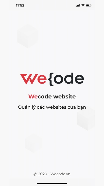 WeCode Websites App