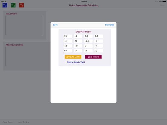 【图】Matrix Exponential Calculator(截图3)