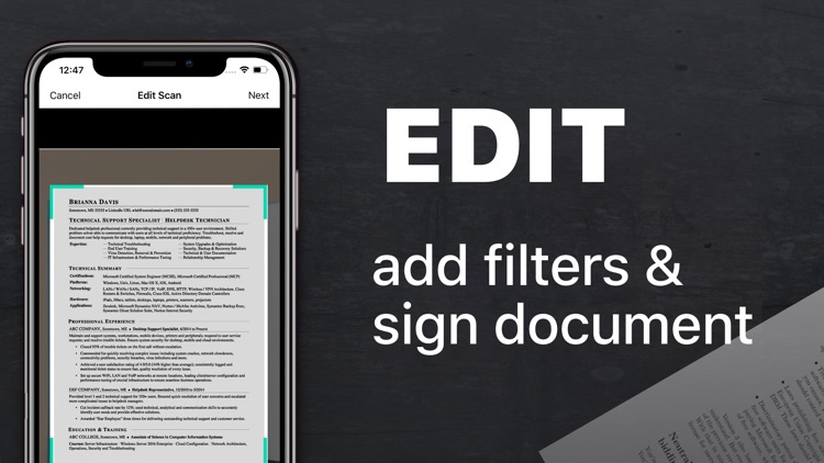 Document Scanner : PDF Export