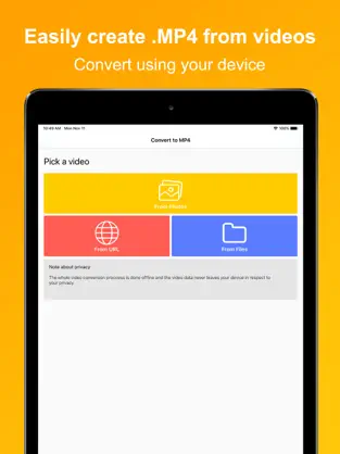Imágen 1 MP4 Maker - Video Converter iphone