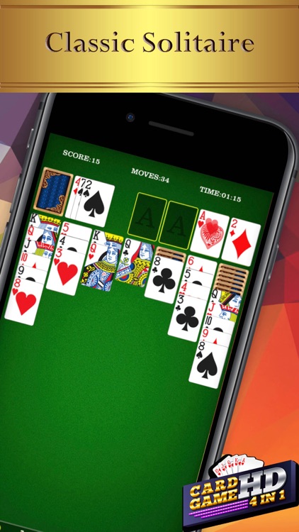 Solitaire Card Games 4 In 1 Hd By Cobra Corp