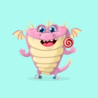Cute Dragon Sticker pour PC