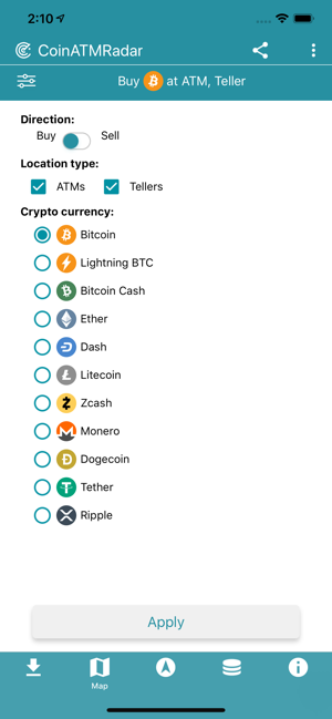 CoinATMRadar - Bitcoin ATM Map(圖4)-速報App