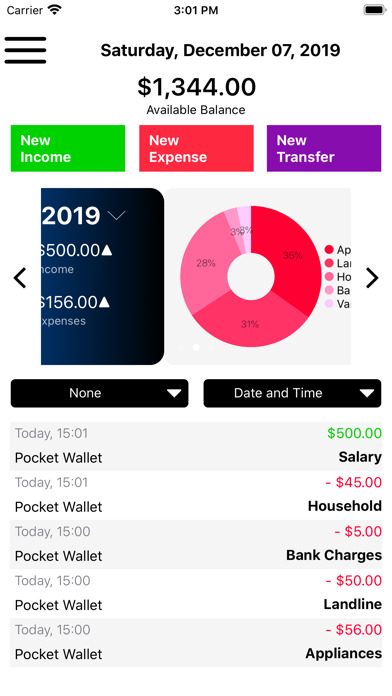 Moneda - Manage your money screenshot 2