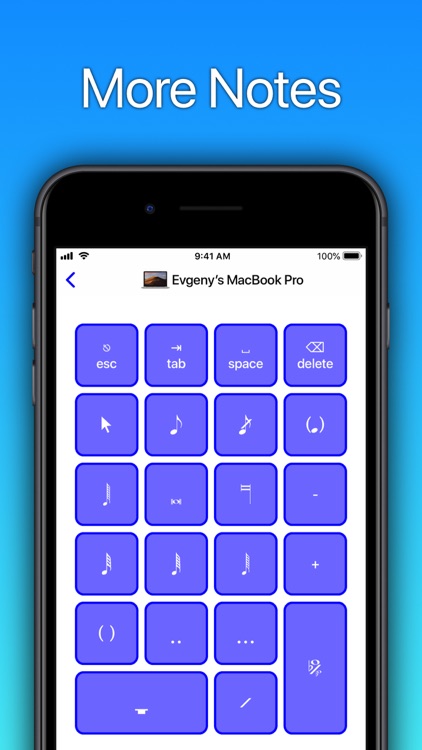 Sibelius KeyPad for Mac