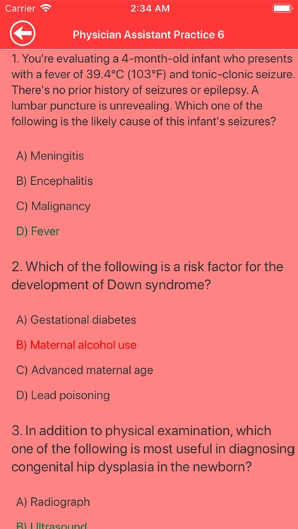 Physician Assistant Practice screenshot-4