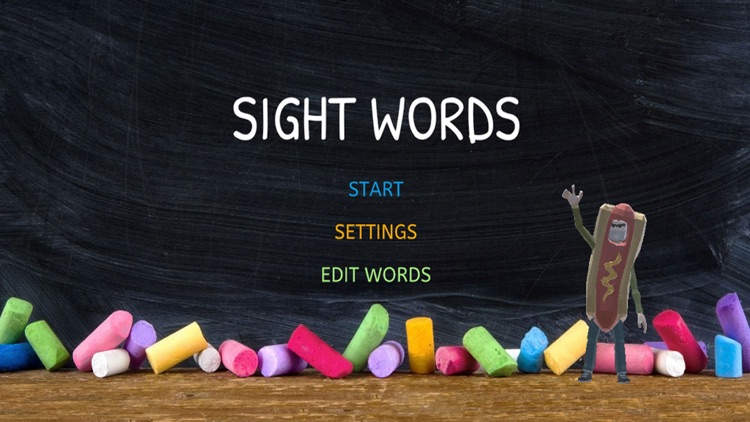 Sight Words Flash Game