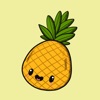 Pineapple Fruity Stickers