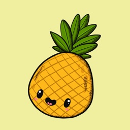 Pineapple Fruity Stickers