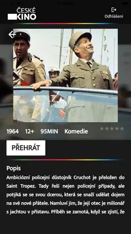 Game screenshot České kino hack