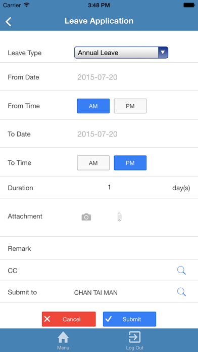 How to cancel & delete COL HRMS Mobile App from iphone & ipad 2