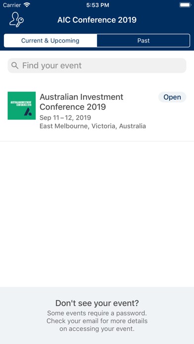 How to cancel & delete AIC Conference 2019 from iphone & ipad 2
