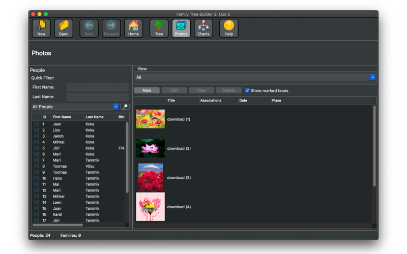 Family Tree Builder 2 screenshot 4