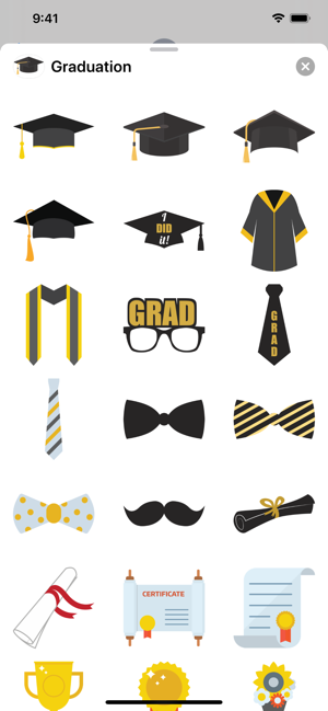 Graduation Stickers