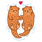 Lovely Otter Friends