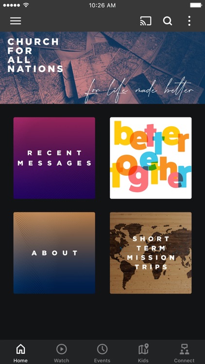 Church for All Nations App