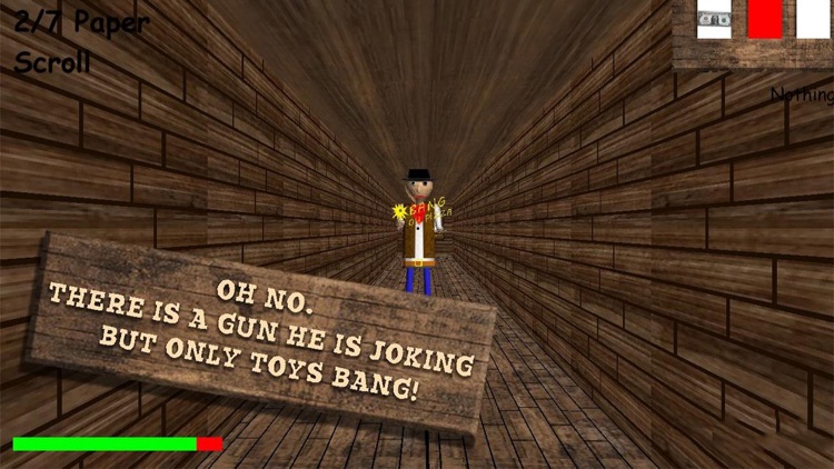 Sheriff Baldi in Wild West