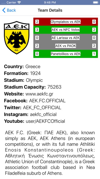 InfoLeague, Greek Super League