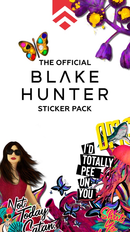 Blake Hunter Sticker Pack