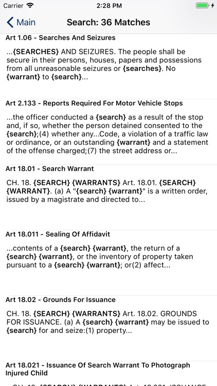 TX Code of Criminal Proc 2020
