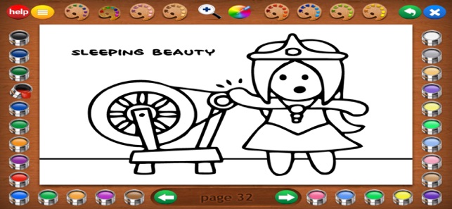 Fairy Tales Coloring Book(圖7)-速報App