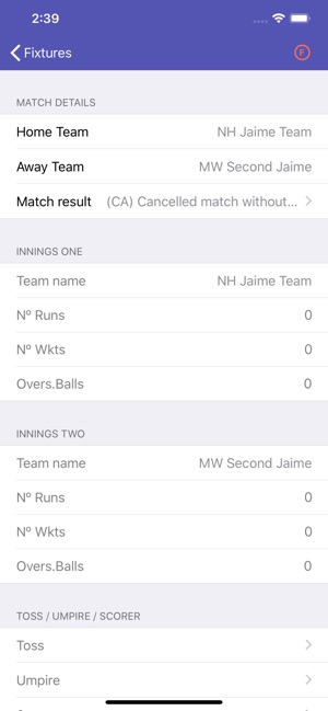 Herts League Results Reporting(圖2)-速報App