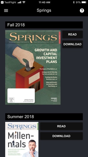 Springs Magazine(圖1)-速報App