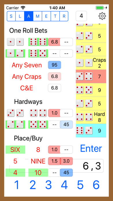Push The Button! -Craps Helper screenshot 3