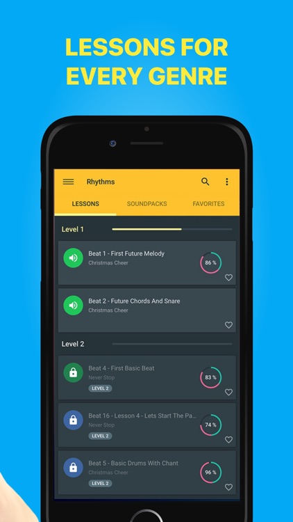 Rhythms: Learn to play music