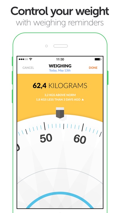 PEP : Body diary - weight loss screenshot-3