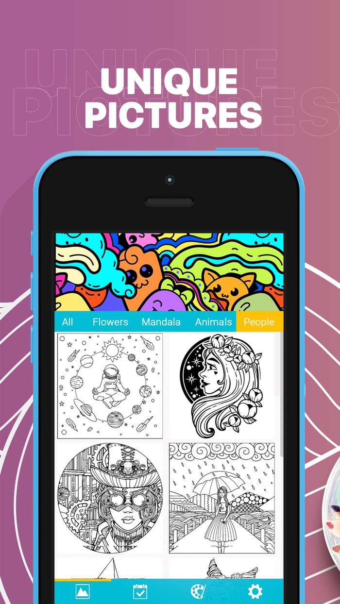 Juicy Paint color by number