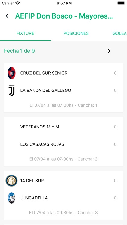 Torneo Interno Camioneros screenshot-3