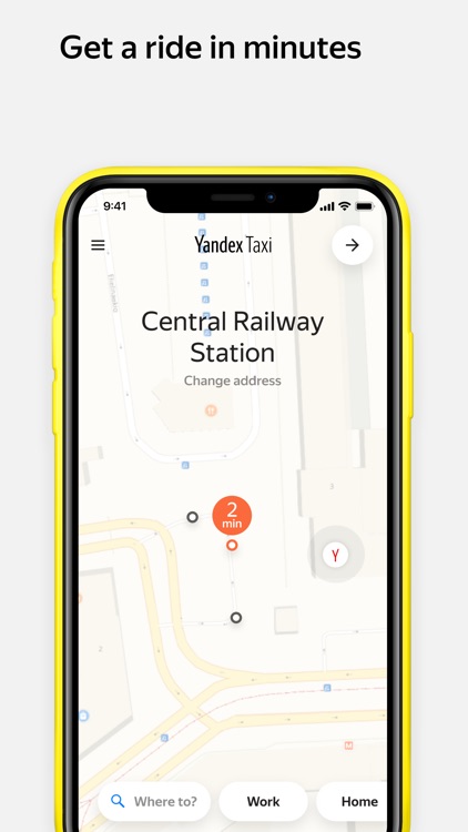 Yandex.Taxi — book a car