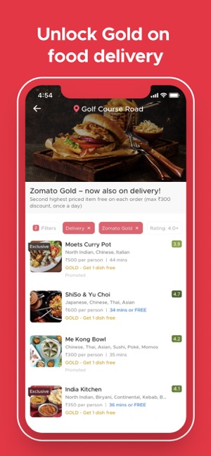 Zomato Food Restaurants On The App Store