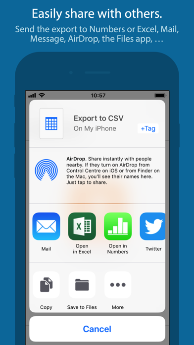 Exporter for Contacts Screenshot 7