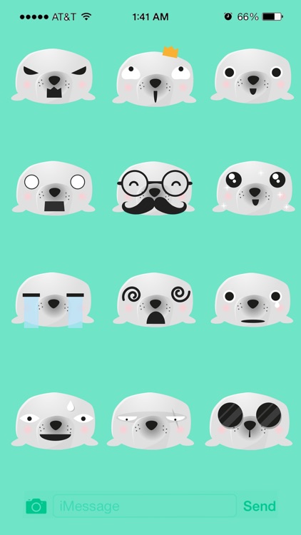 Seal Animated Stickers Pack screenshot-1
