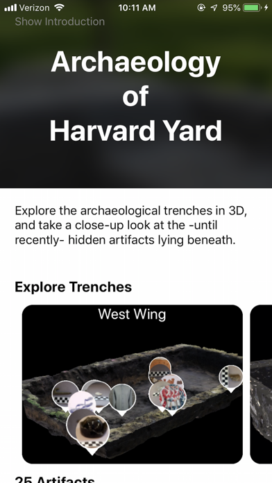 Archaeology of Harvard Yard screenshot 2