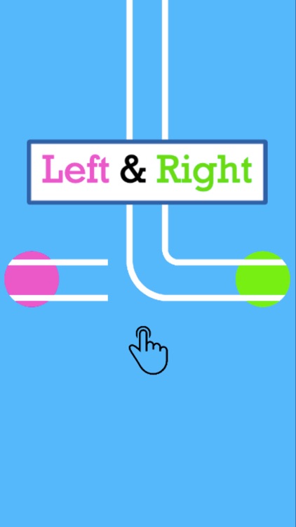 Left & Right: colored dots