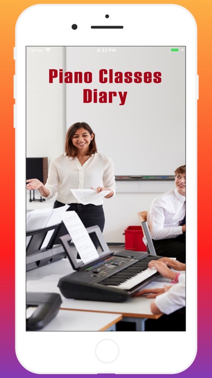 Piano Classes Diary