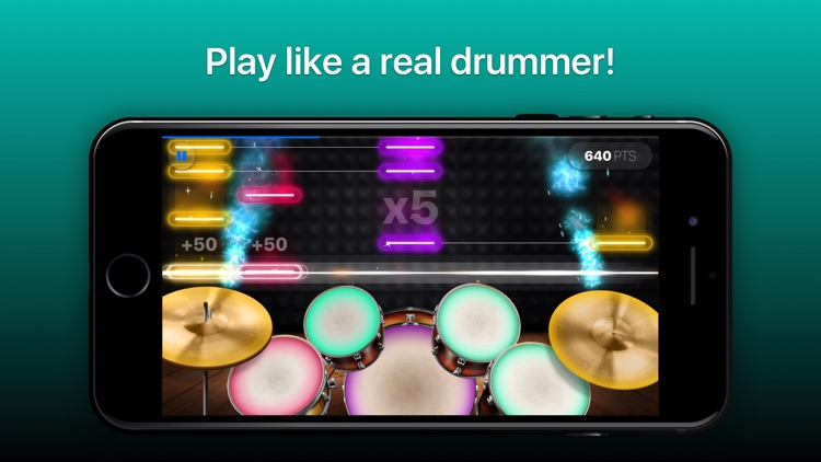 Drums - real drum set games screenshot-0