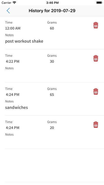 Simple Protein Tracker screenshot-3