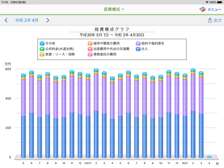 JDL IBEX BookKeeper日計表モバイル screenshot-4