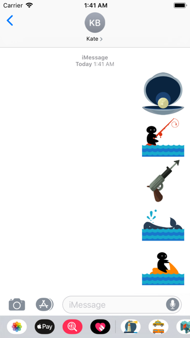 Water Sports Pack Stickers screenshot 2